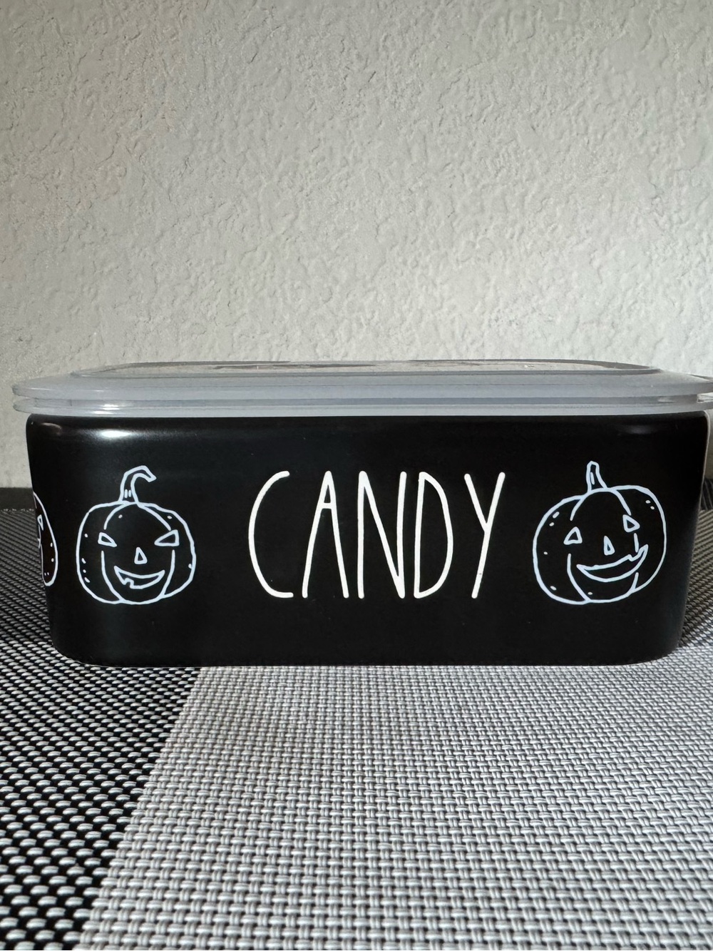 Rae Dunn Halloween Ceramic Container